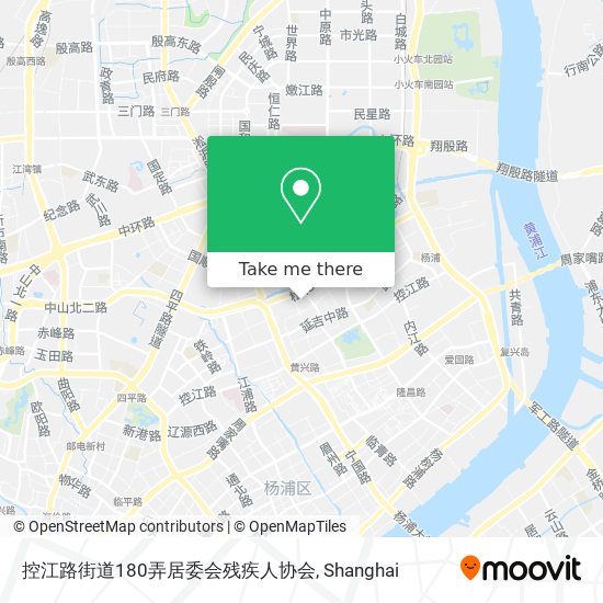 控江路街道180弄居委会残疾人协会 map