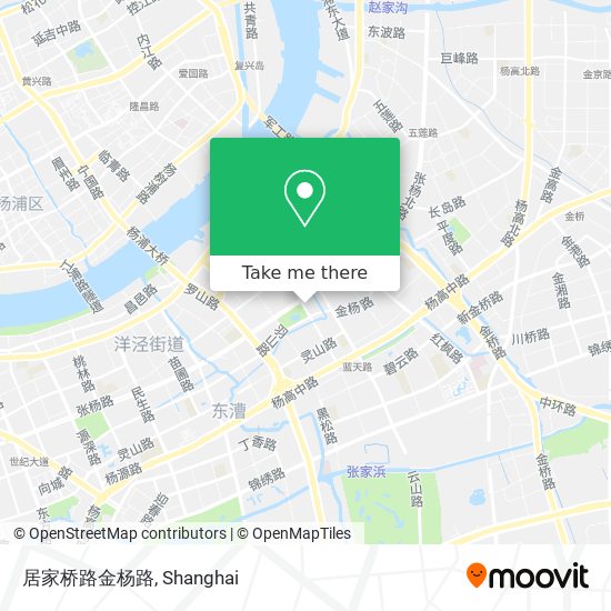 居家桥路金杨路 map