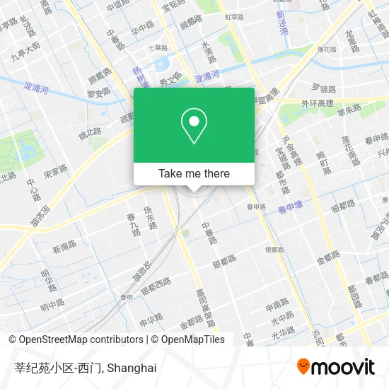 莘纪苑小区-西门 map