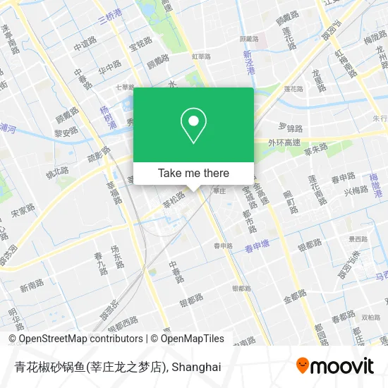 青花椒砂锅鱼(莘庄龙之梦店) map