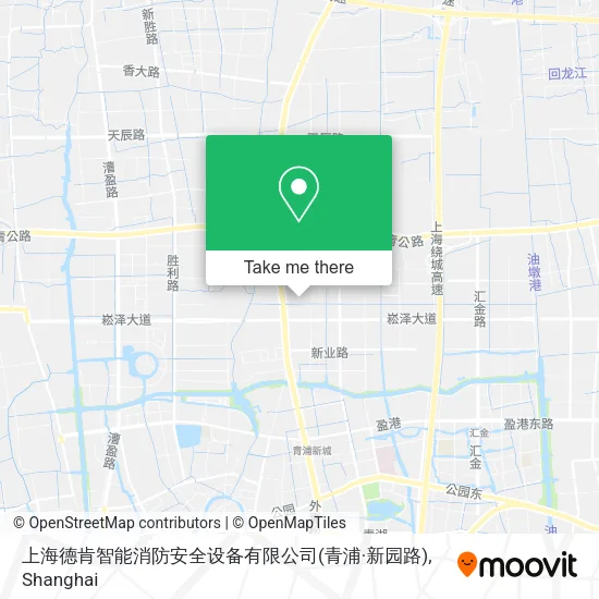 上海德肯智能消防安全设备有限公司(青浦·新园路) map