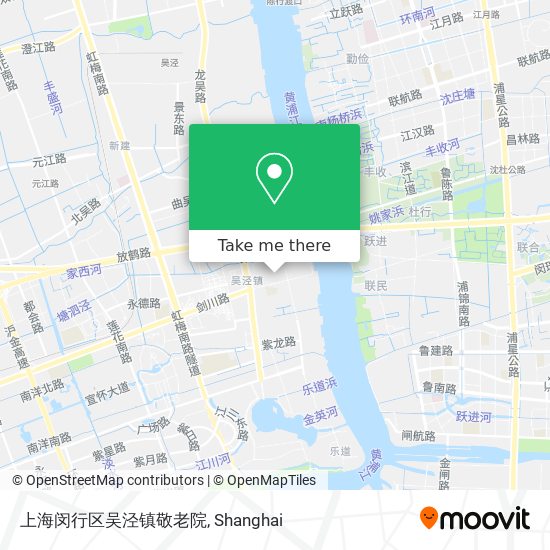 上海闵行区吴泾镇敬老院 map