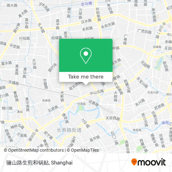 骊山路生煎和锅贴 map