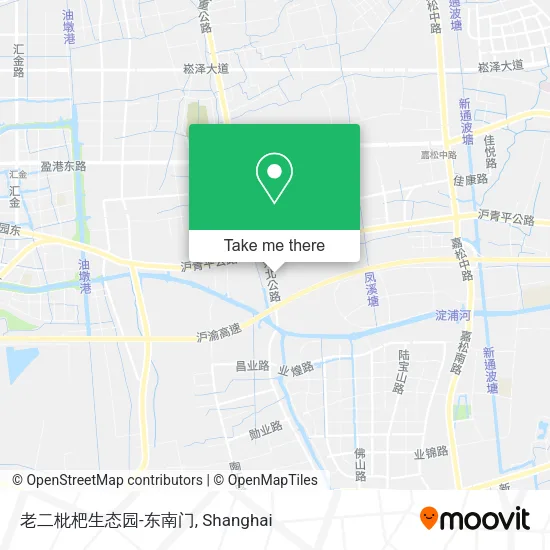 老二枇杷生态园-东南门 map