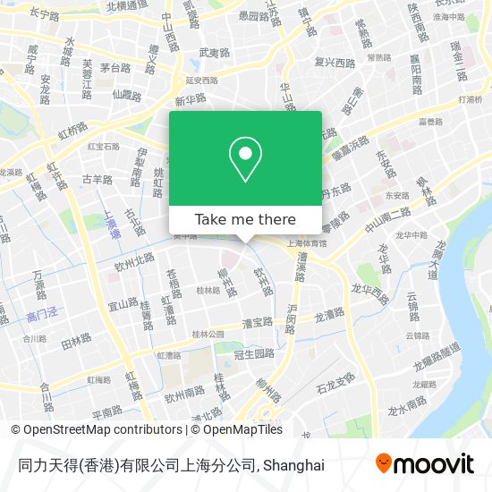 同力天得(香港)有限公司上海分公司 map