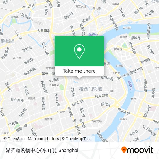 湖滨道购物中心(东1门) map