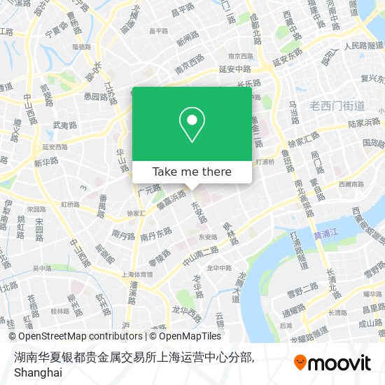 湖南华夏银都贵金属交易所上海运营中心分部 map