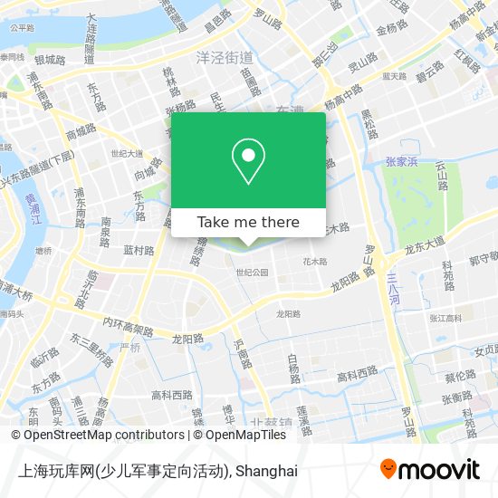 上海玩库网(少儿军事定向活动) map