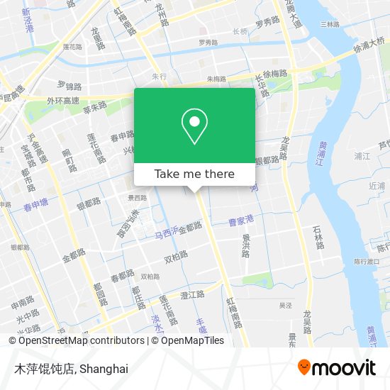 木萍馄饨店 map