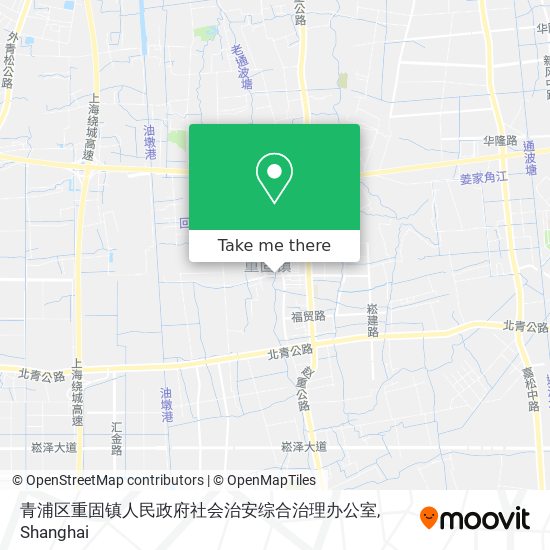 青浦区重固镇人民政府社会治安综合治理办公室 map