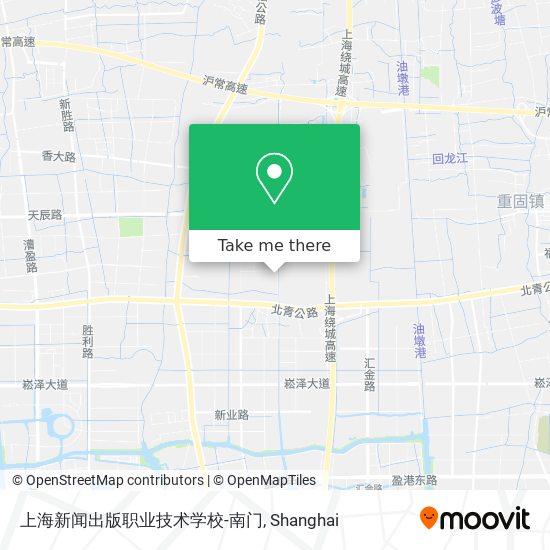 上海新闻出版职业技术学校-南门 map