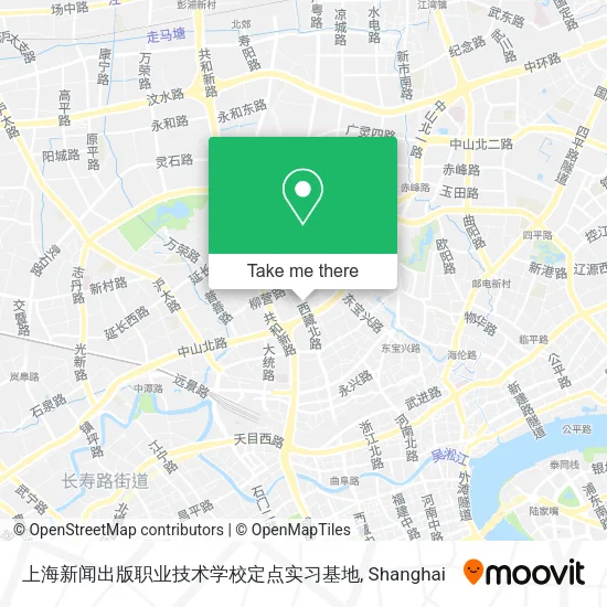 上海新闻出版职业技术学校定点实习基地 map