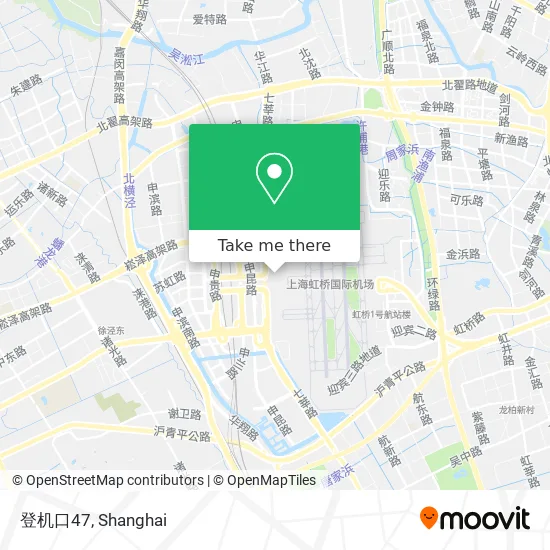 登机口47 map