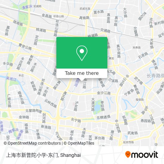 上海市新普陀小学-东门 map