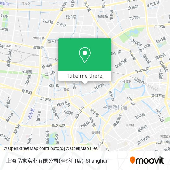 上海晶家实业有限公司(金盛门店) map