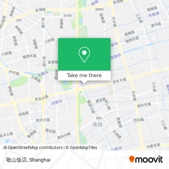 敬山饭店 map