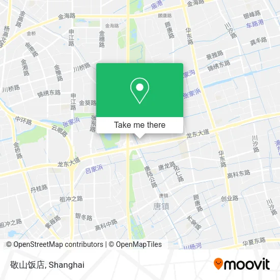 敬山饭店 map