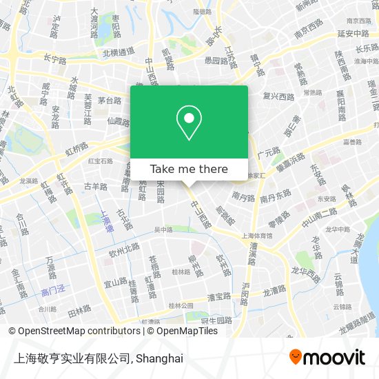 上海敬亨实业有限公司 map