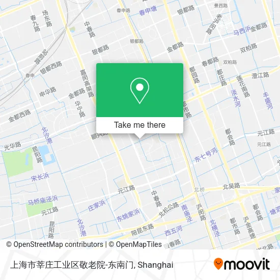 上海市莘庄工业区敬老院-东南门 map