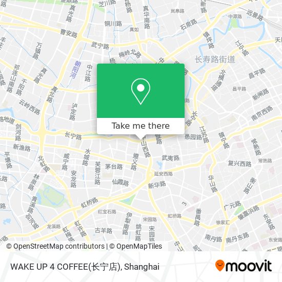 WAKE UP 4 COFFEE(长宁店) map