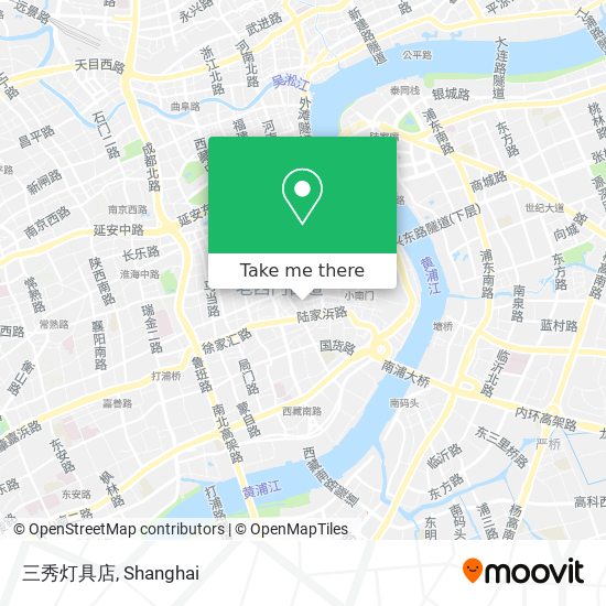 三秀灯具店 map