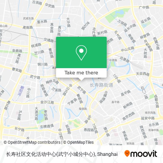 长寿社区文化活动中心(武宁小城分中心) map