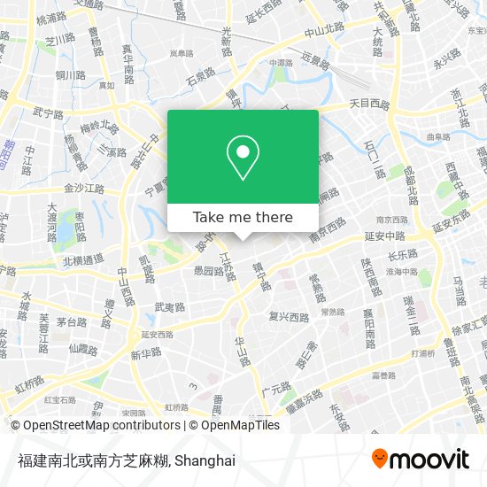 福建南北或南方芝麻糊 map