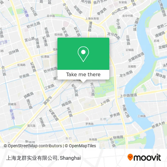 上海龙群实业有限公司 map