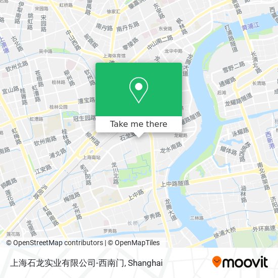 上海石龙实业有限公司-西南门 map