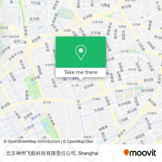 北京神州飞航科技有限责任公司 map