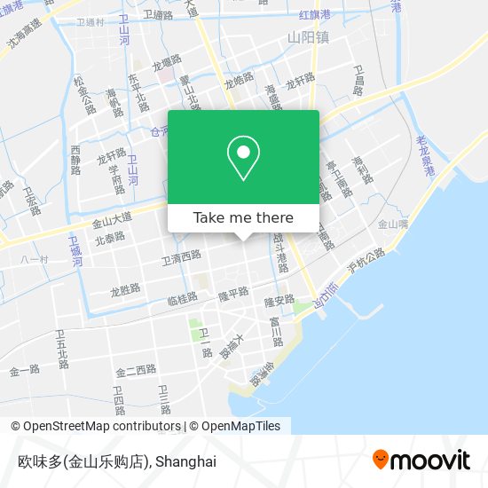 欧味多(金山乐购店) map