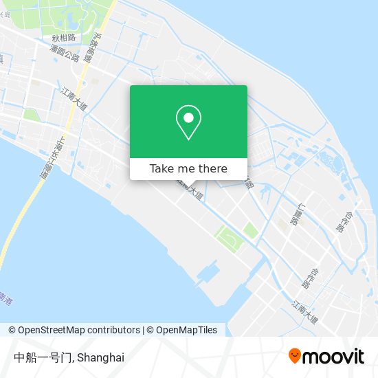 中船一号门 map