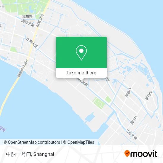 中船一号门 map