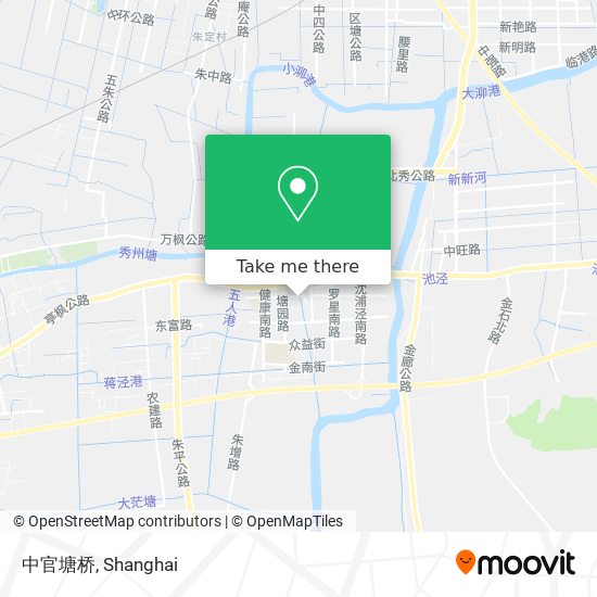 中官塘桥 map