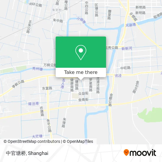 中官塘桥 map