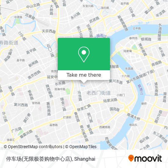 停车场(无限极荟购物中心店) map