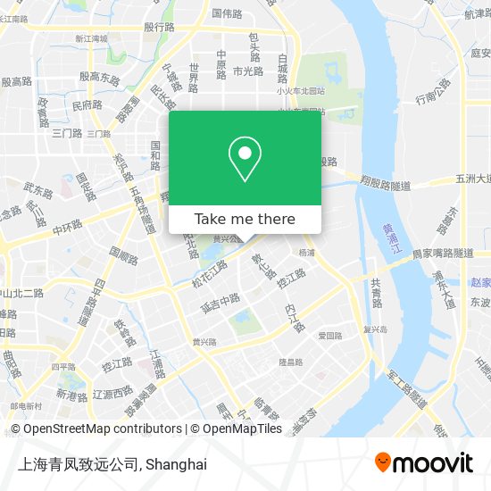 上海青凤致远公司 map