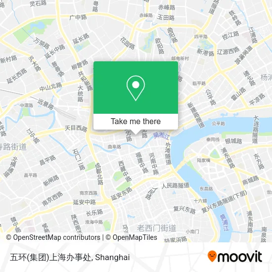 五环(集团)上海办事处 map
