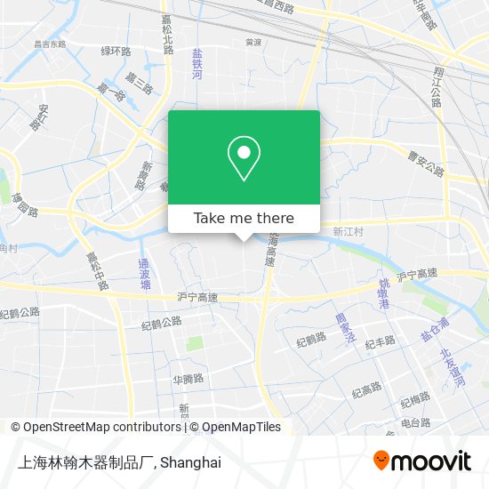上海林翰木器制品厂 map