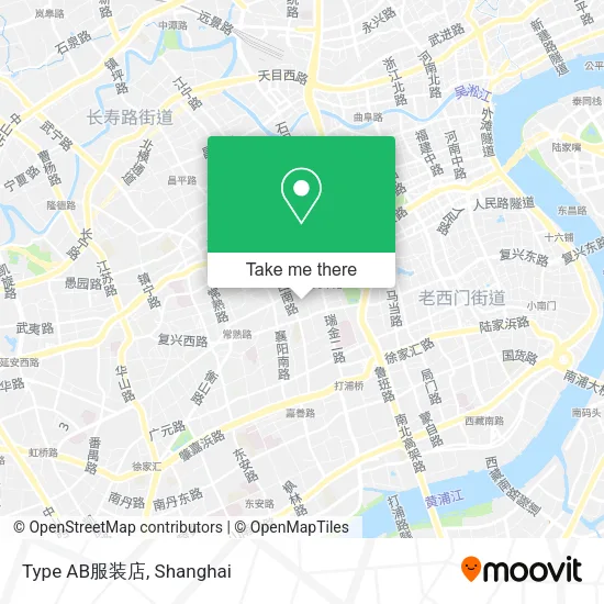 Type AB服装店 map