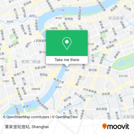 董家渡轮渡站 map