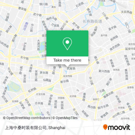 上海中桑时装有限公司 map