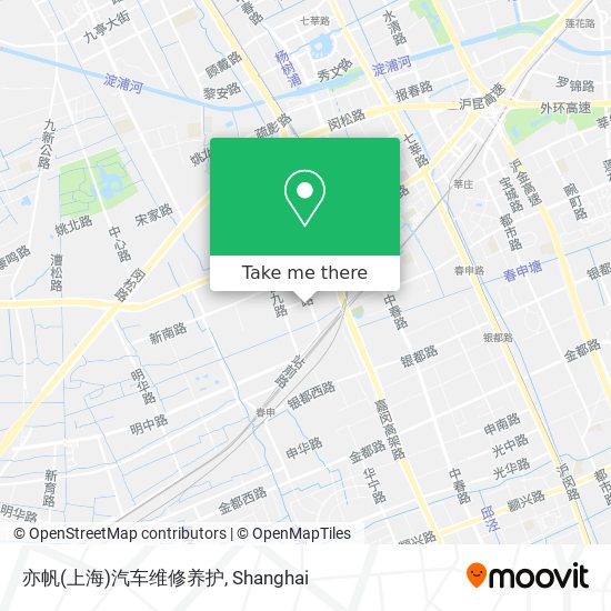 亦帆(上海)汽车维修养护 map
