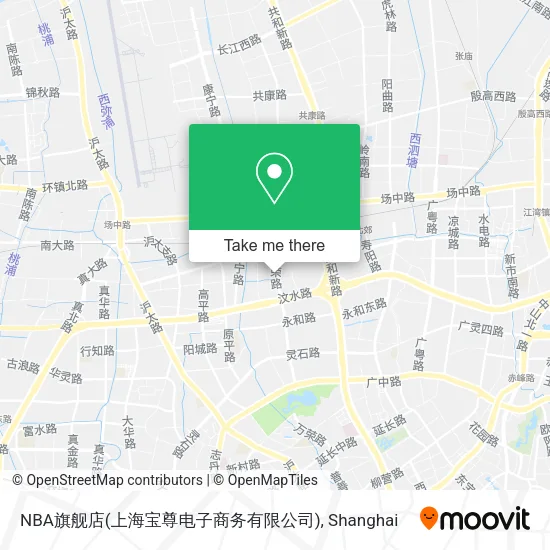 NBA旗舰店(上海宝尊电子商务有限公司) map