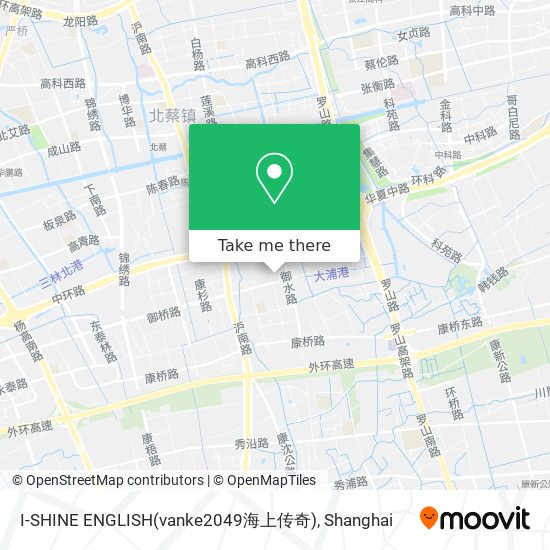 I-SHINE ENGLISH(vanke2049海上传奇) map