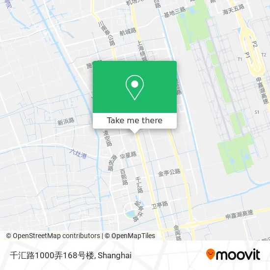 千汇路1000弄168号楼 map