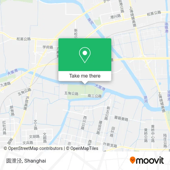 圆泄泾 map