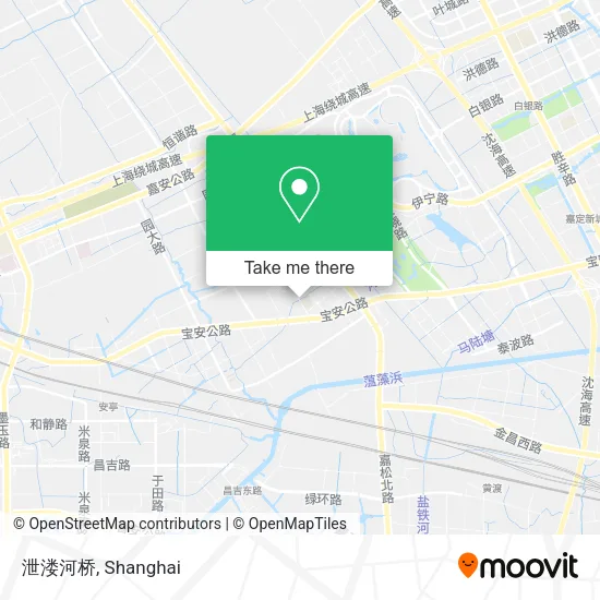 泄溇河桥 map