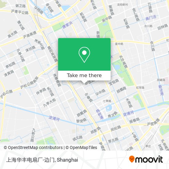 上海华丰电扇厂-边门 map