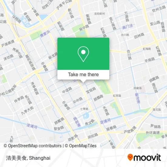 清美美食 map